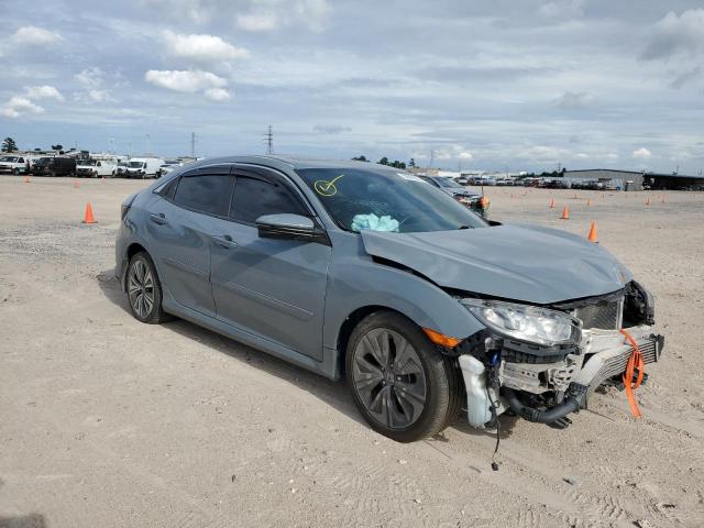 SHHFK7H79HU201597 - 2017 HONDA CIVIC EXL ლურჯი ფოტო 4