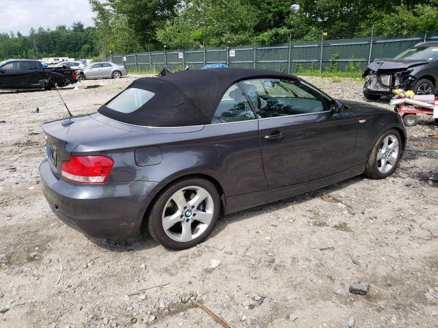 WBAUN93588VF55095 - 2008 BMW 135 I GRAY photo 3