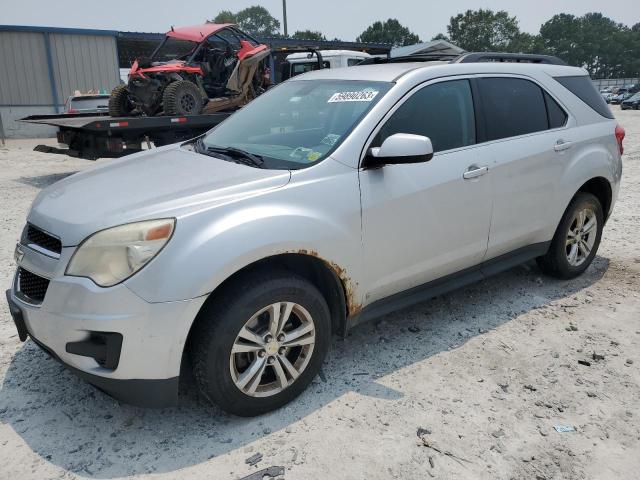 2CNFLEEW6A6221828 - 2010 CHEVROLET EQUINOX LT SILVER photo 1