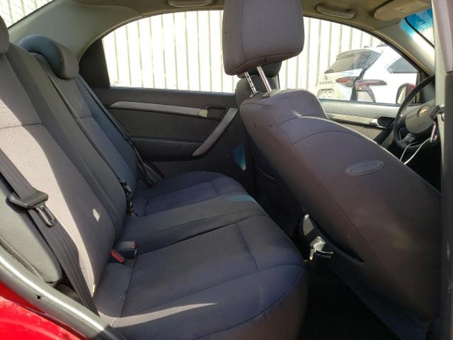 KL1TD5DE1BB245876 - 2011 CHEVROLET AVEO LS 红色 照片 10