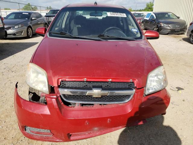 KL1TD5DE1BB245876 - 2011 CHEVROLET AVEO LS 红色 照片 5