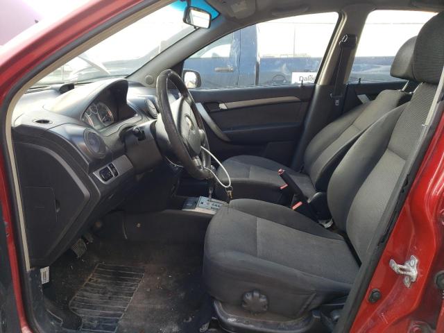 KL1TD5DE1BB245876 - 2011 CHEVROLET AVEO LS 红色 照片 7