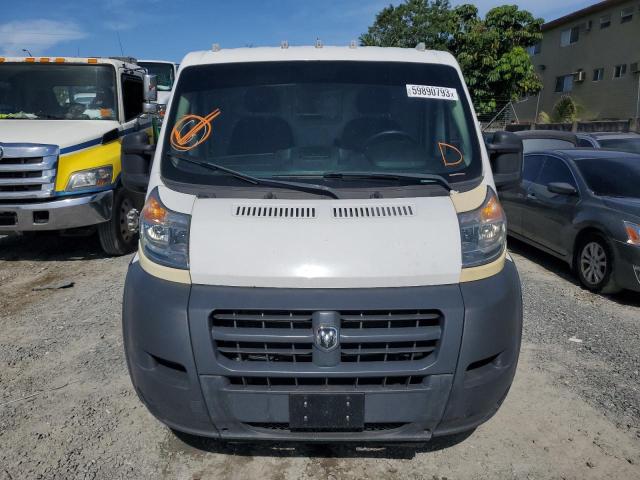 3C6TRVAGXHE509552 - 2017 RAM PROMASTER 1500 STANDARD WHITE photo 5