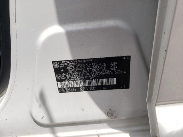 JTLKE50EX91096640 - 2009 TOYOTA SCION XB 白色 照片 12