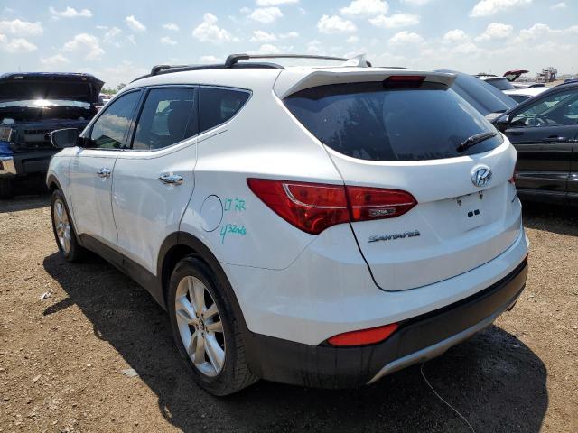 5XYZU3LA5EG163102 - 2014 HYUNDAI SANTA FE S WHITE photo 2