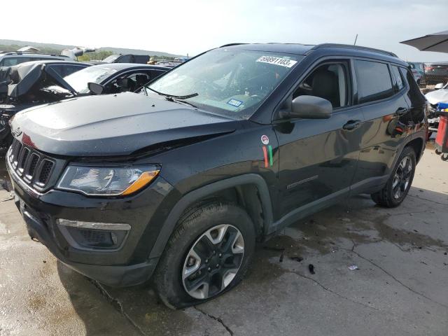 3C4NJDDB1JT128743 - 2018 JEEP COMPASS TRAILHAWK BLACK photo 1