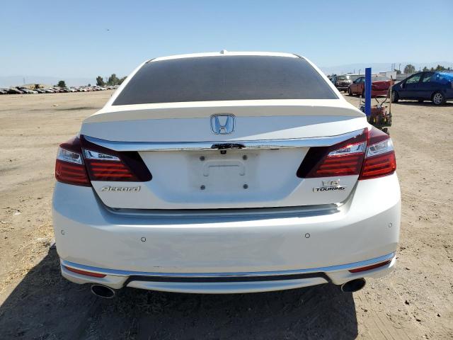 1HGCR3F97HA027486 - 2017 HONDA ACCORD TOURING WHITE photo 6