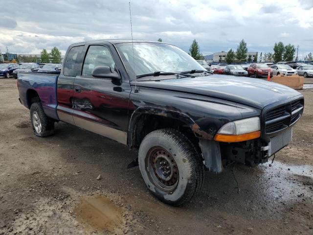 1D7HG32NX3S375613 - 2003 DODGE DAKOTA SPORT BLACK photo 4