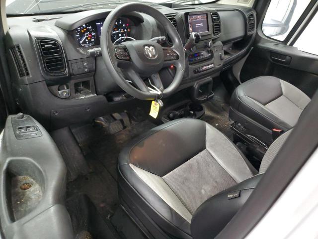 3C6LRVDG8PE563863 - 2023 RAM PROMASTER 2500 HIGH თეთრი ფოტო 8