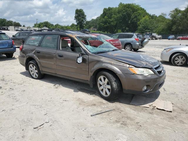 4S4BP61C887346554 - 2008 SUBARU OUTBACK 2.5I BROWN photo 4