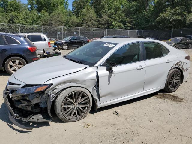 4T1G11AK3RU261528 - 2024 TOYOTA CAMRY SE NIGHT SHADE BLUE photo 1