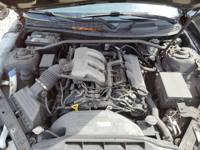 KMHHU6KH7AU020443 - 2010 HYUNDAI GENESIS CO 3.8L BLACK photo 11