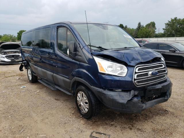 1FBZX2YGXGKA33445 - 2016 FORD TRANSIT T-350 BLUE photo 4