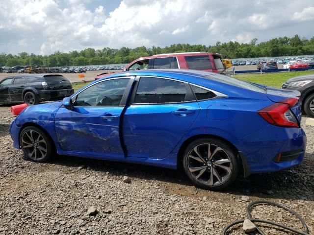2HGFC2F88LH522628 - 2020 HONDA CIVIC SPORT 蓝色 照片 2