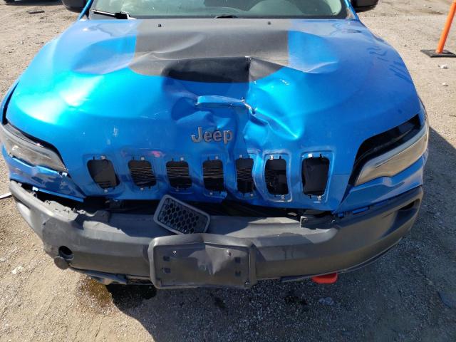 1C4PJMBX5LD579528 - 2020 JEEP CHEROKEE TRAILHAWK BLUE photo 12