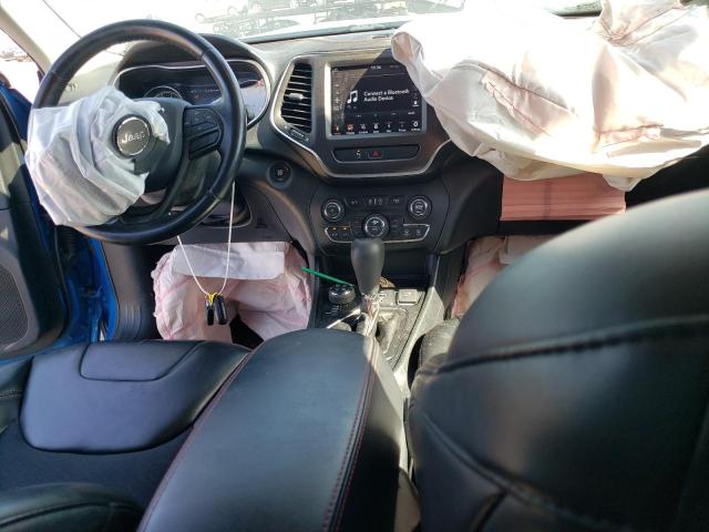 1C4PJMBX5LD579528 - 2020 JEEP CHEROKEE TRAILHAWK BLUE photo 8