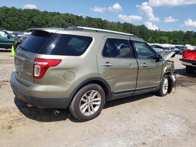 1FM5K7D9XDGA57770 - 2013 FORD EXPLORER XLT GREEN photo 3