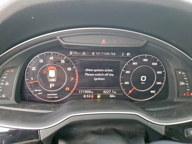 WA1VAAF77JD016925 - 2018 AUDI Q7 PRESTIGE WHITE photo 9