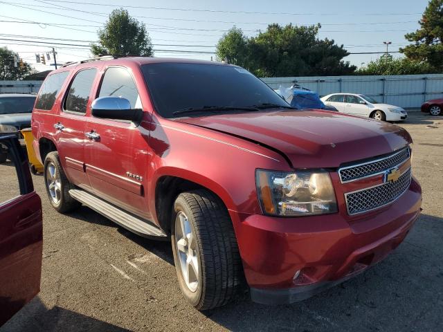 1GNSKBE02DR359463 - 2013 CHEVROLET TAHOE K1500 LT RED photo 4