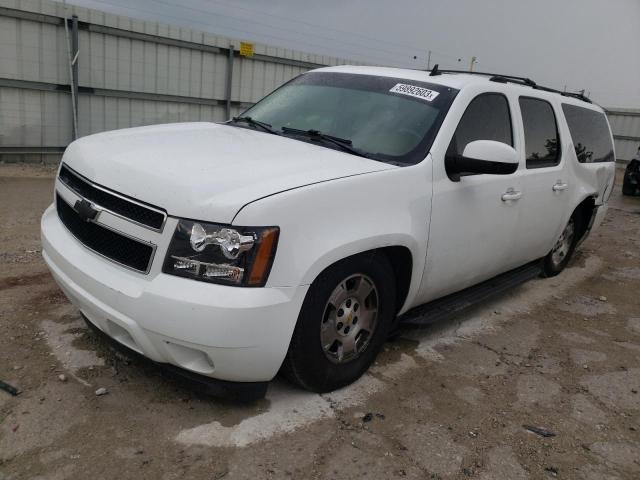 1GNSKJE3XBR141286 - 2011 CHEVROLET SUBURBAN K1500 LT WHITE photo 1