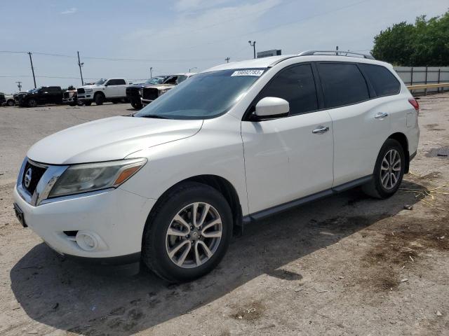 5N1AR2MN3EC664760 - 2014 NISSAN PATHFINDER S WHITE photo 1