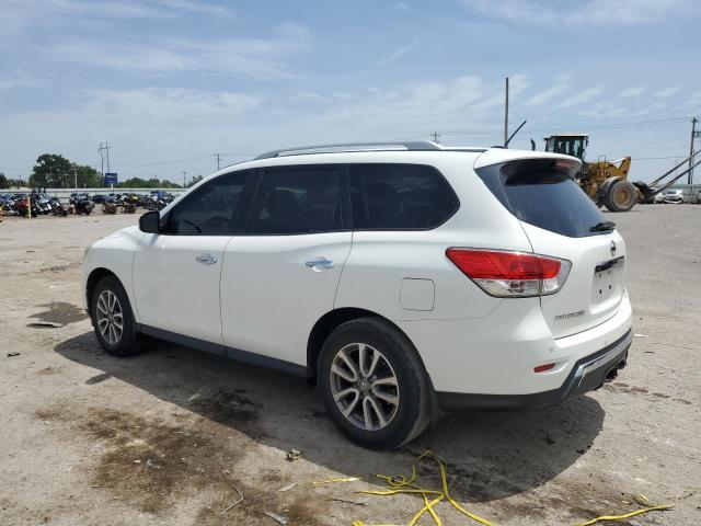 5N1AR2MN3EC664760 - 2014 NISSAN PATHFINDER S WHITE photo 2