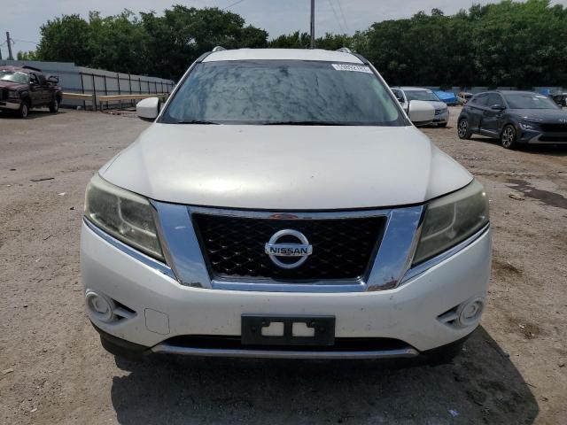 5N1AR2MN3EC664760 - 2014 NISSAN PATHFINDER S WHITE photo 5