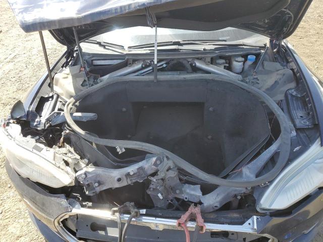 5YJSA1H15EFP34408 - 2014 TESLA MODEL S BLUE photo 11