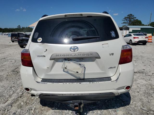 JTEES41A892143161 - 2009 TOYOTA HIGHLANDER WHITE photo 6