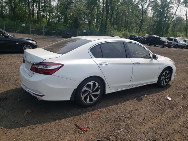 1HGCR3F80HA030947 - 2017 HONDA ACCORD EXL WHITE photo 3