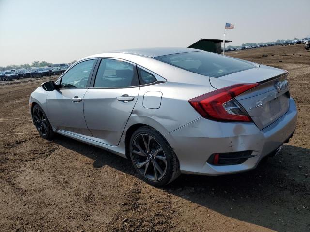 19XFC2F82KE213567 - 2019 HONDA CIVIC SPORT Silber Foto 2
