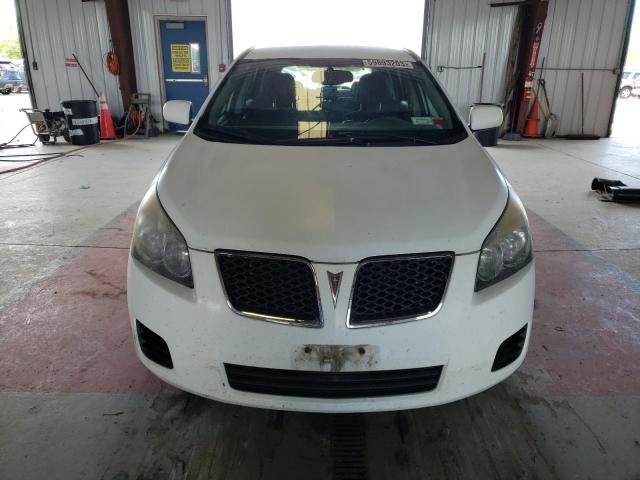 5Y2SP67099Z436853 - 2009 PONTIAC VIBE WHITE photo 5