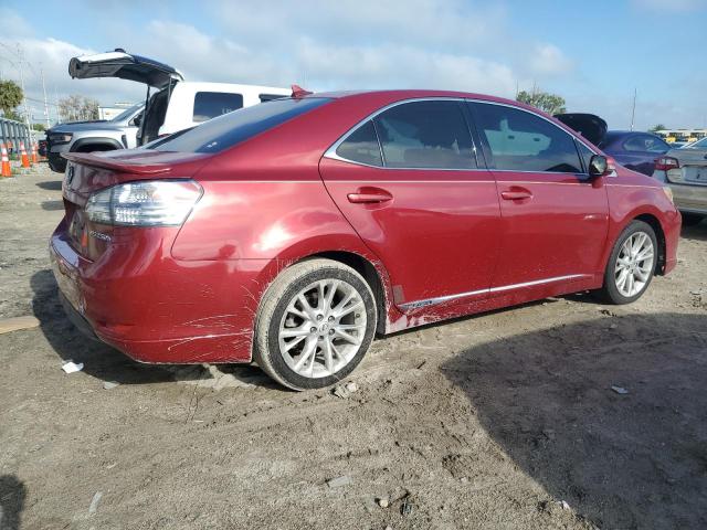 JTHBB1BA2A2029390 - 2010 LEXUS HS 250H RED photo 3