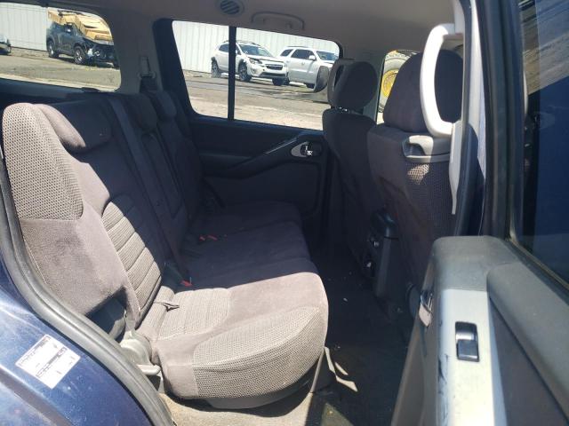 5N1AR18W56C651586 - 2006 NISSAN PATHFINDER LE BLUE photo 11