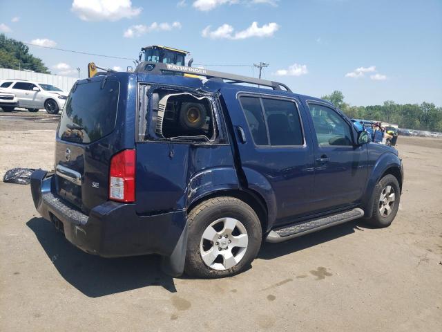 5N1AR18W56C651586 - 2006 NISSAN PATHFINDER LE BLUE photo 3