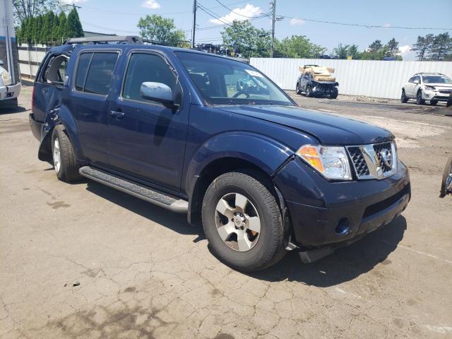 5N1AR18W56C651586 - 2006 NISSAN PATHFINDER LE BLUE photo 4