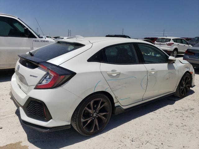 SHHFK7G47JU217858 - 2018 HONDA CIVIC SPORT WHITE photo 3