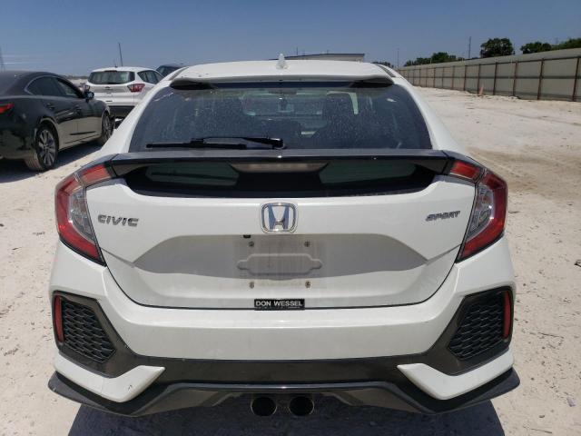 SHHFK7G47JU217858 - 2018 HONDA CIVIC SPORT WHITE photo 6