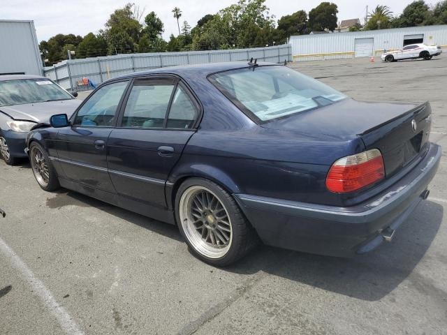 WBAGG83491DN82503 - 2001 BMW 740 I AUTOMATIC Azul foto 2