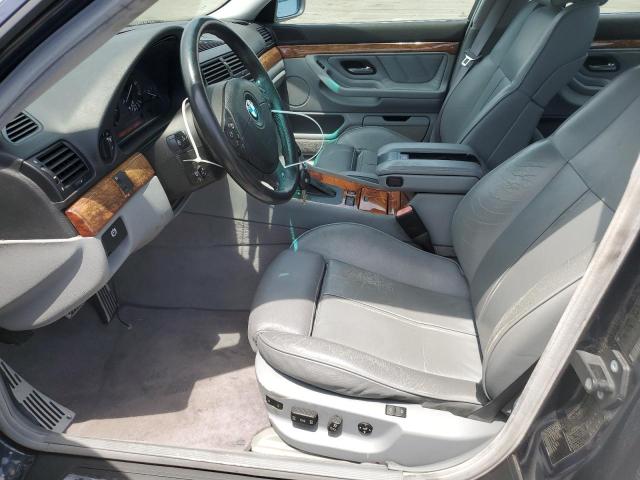 WBAGG83491DN82503 - 2001 BMW 740 I AUTOMATIC Azul foto 7