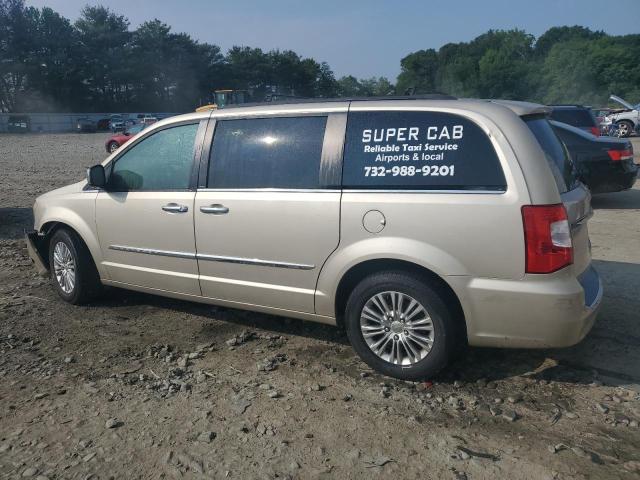 2C4RC1CG0DR677106 - 2013 CHRYSLER TOWN & COU TOURING L TAN photo 2