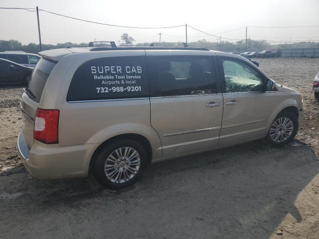 2C4RC1CG0DR677106 - 2013 CHRYSLER TOWN & COU TOURING L TAN photo 3