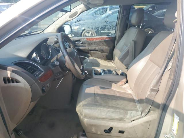 2C4RC1CG0DR677106 - 2013 CHRYSLER TOWN & COU TOURING L TAN photo 7