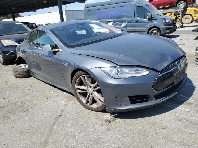 5YJSA1AC5DFP10149 - 2013 TESLA MODEL S ნაცრისფერი ფოტო 4