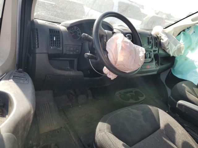 3C6LRVAG2ME516053 - 2021 RAM PROMASTER 1500 STANDARD WHITE photo 8