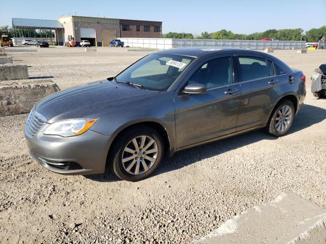 1C3CCBBB4DN672204 - 2013 CHRYSLER 200 TOURING GRAY photo 1