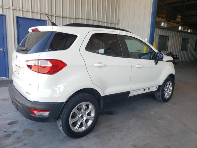 MAJ6S3GL2LC390601 - 2020 FORD ECOSPORT SE WHITE photo 3