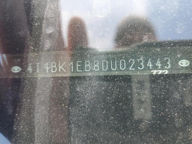 4T1BK1EB8DU023443 - 2013 TOYOTA AVALON BASE Yaşıl foto 12