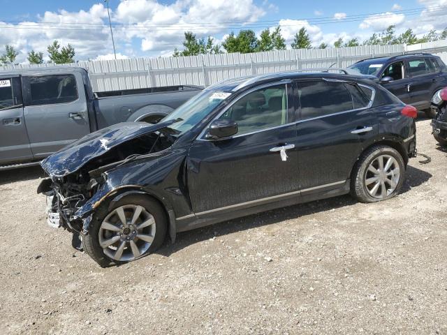 JNKAJ09F28M363170 - 2008 INFINITI EX35 BASE Սև լուսանկար 1