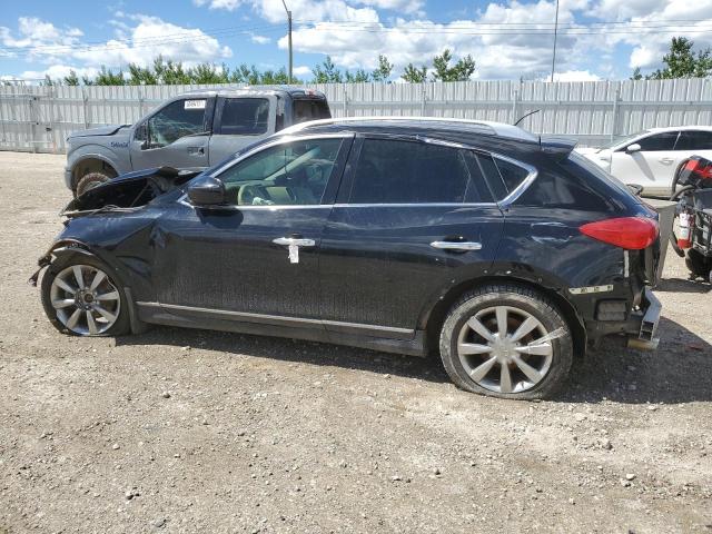 JNKAJ09F28M363170 - 2008 INFINITI EX35 BASE Սև լուսանկար 2
